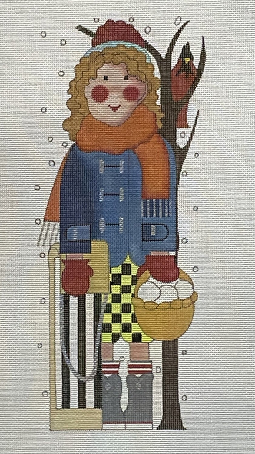 MHP1960: Betty Winter - Woman w/ Snowballs