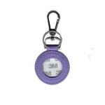 Leather Key Fob-Lavender