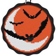 CN0116: Batty Moon Spooky Ornament