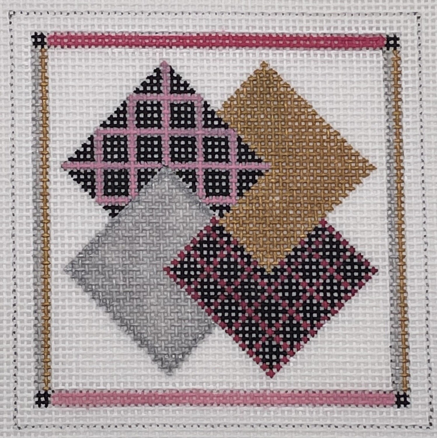 SMF: Silver, Gold, and Pink/Black Squares