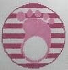 RD099-P: Pink Foot Print