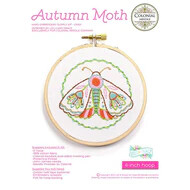 EK001: Autumn Moth Embroidery Kit