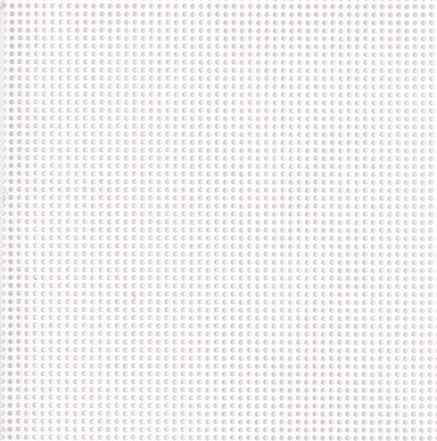 Perforated PVC 18 Ct:  White  (2pk)