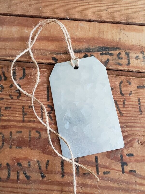 Tin Tags (Large)