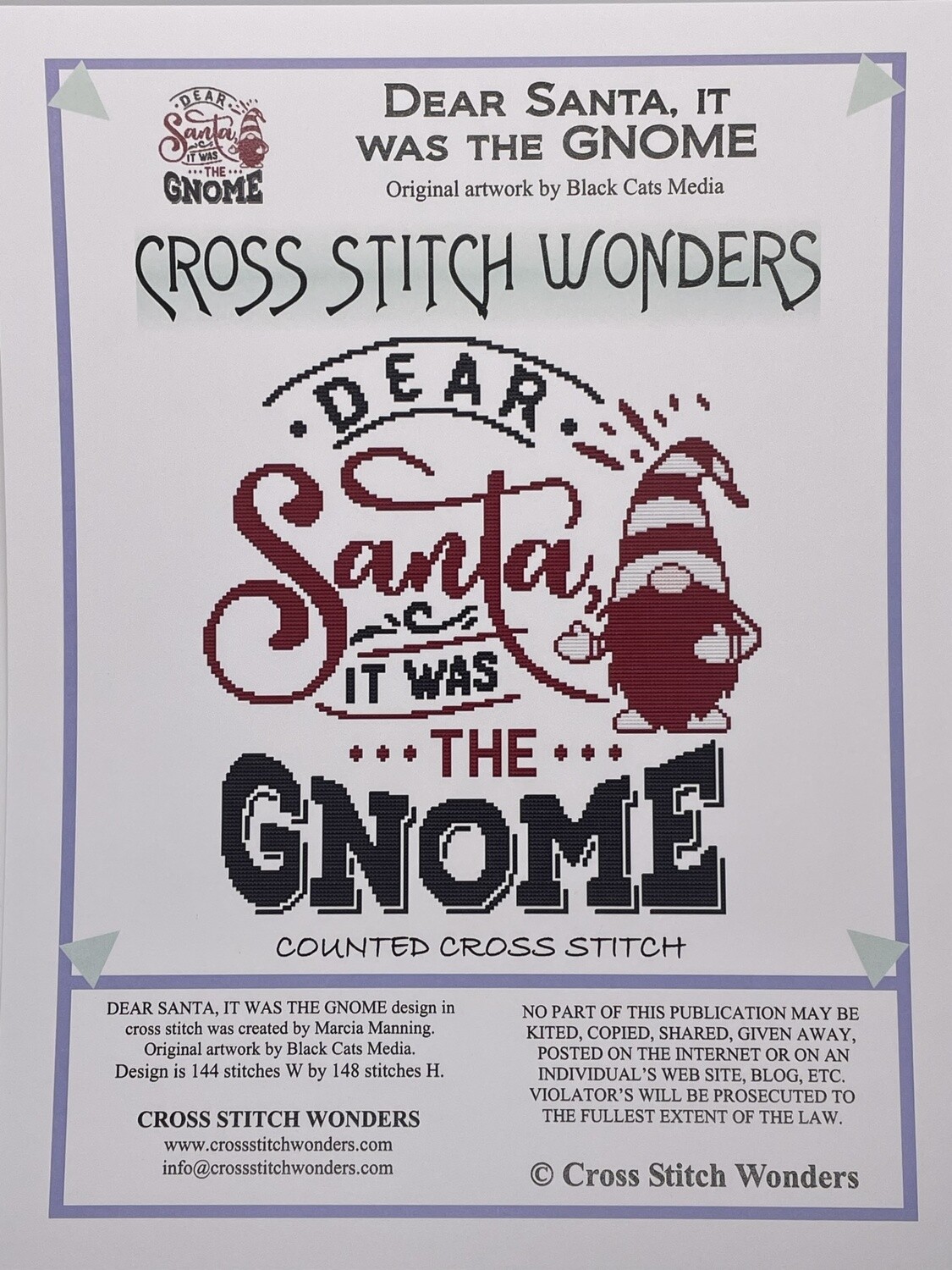 Dear Santa, It Was The Gnome
