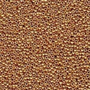 6/0: 94203 Yellow Gold Galvanized (50 pcs)