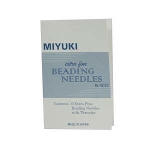 Miyuki Extra Fine Beading Needles (6 pcs)