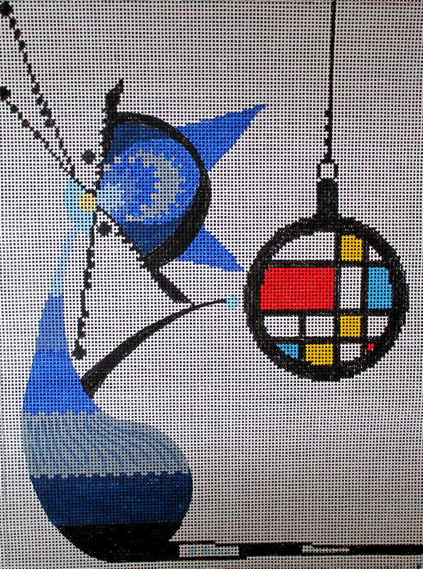 DB-9: Mondrian Christmas Cat