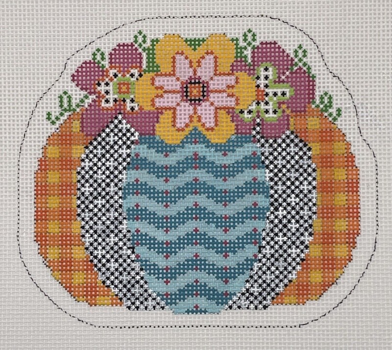HW147A-1: Pumpkin Parade Mini - Zigzag