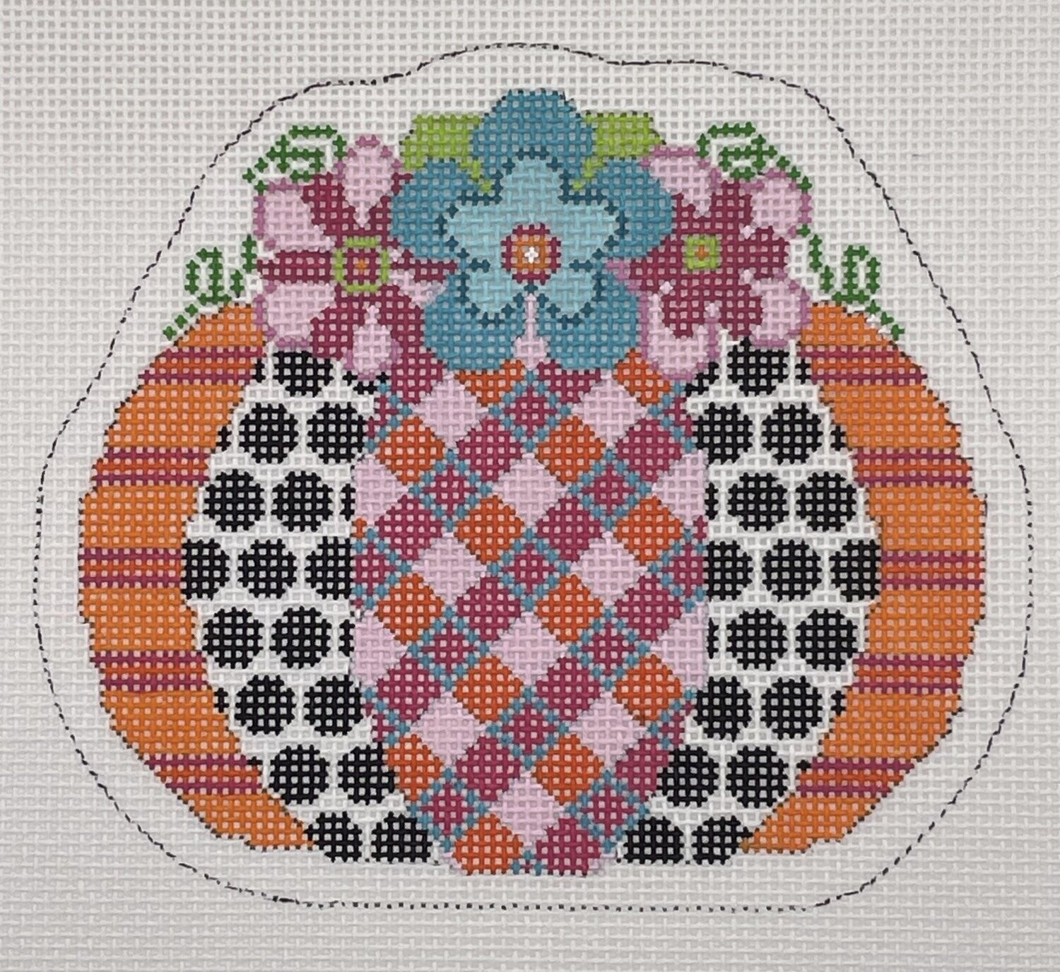 HW147-1: Pumpkin Parade Mini - Plaid