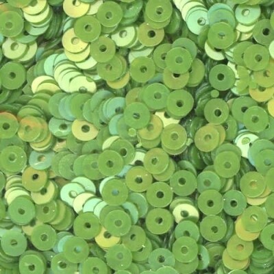 3mm Flat Satin: Dark Chartreuse