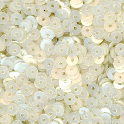3mm Flat Satin: Pearl
