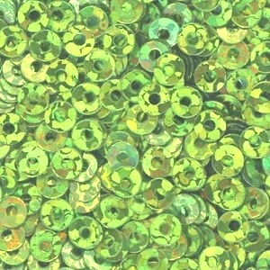 3mm Flat Hologram: Olivine