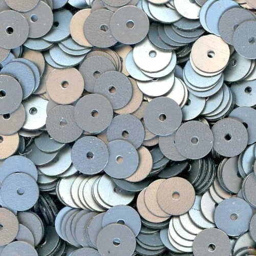 6mm Flat Satin: Silver