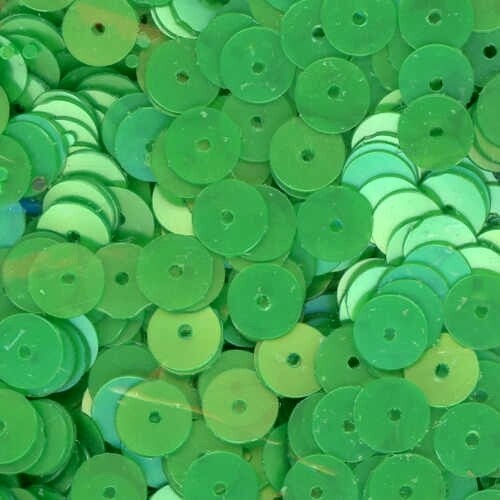 6mm Flat Satin: Shamrock