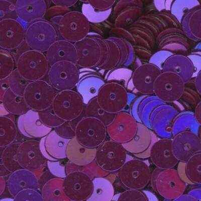 6mm Flat Metallic: Grape