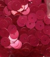 6mm Flat Satin: Red