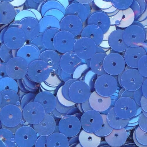 6mm Flat Satin: Blue