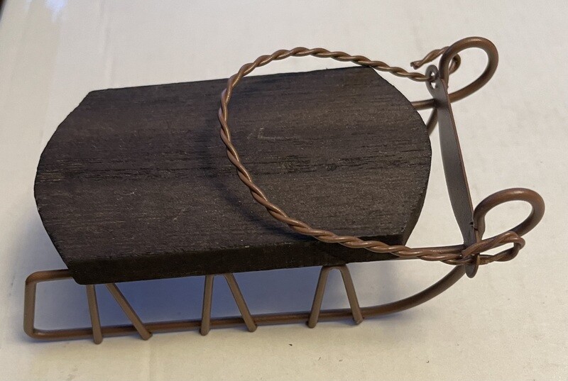 Mini Sled Ornaments