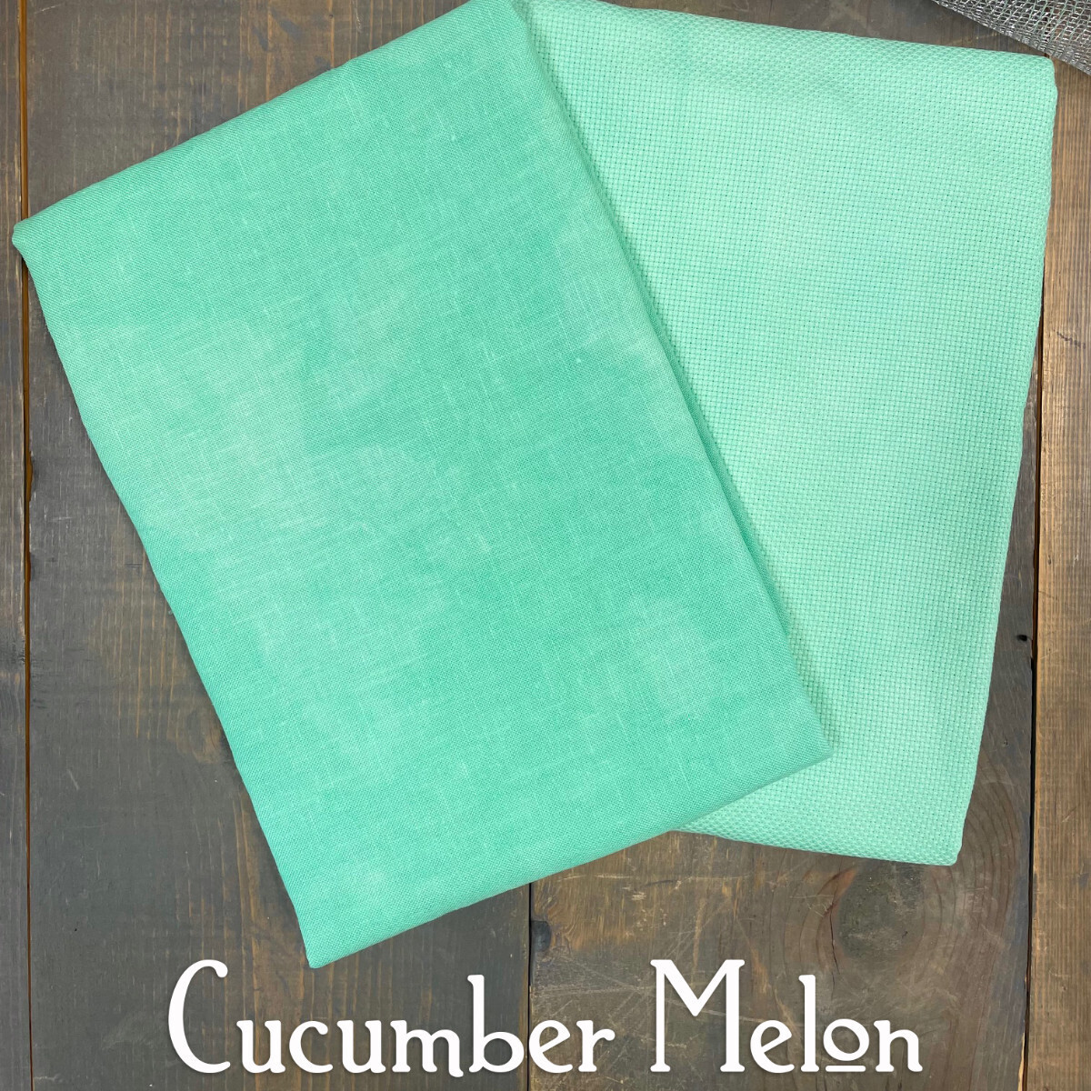 Edinburgh 36 ct: Cucumber Melon 1/4 Yard