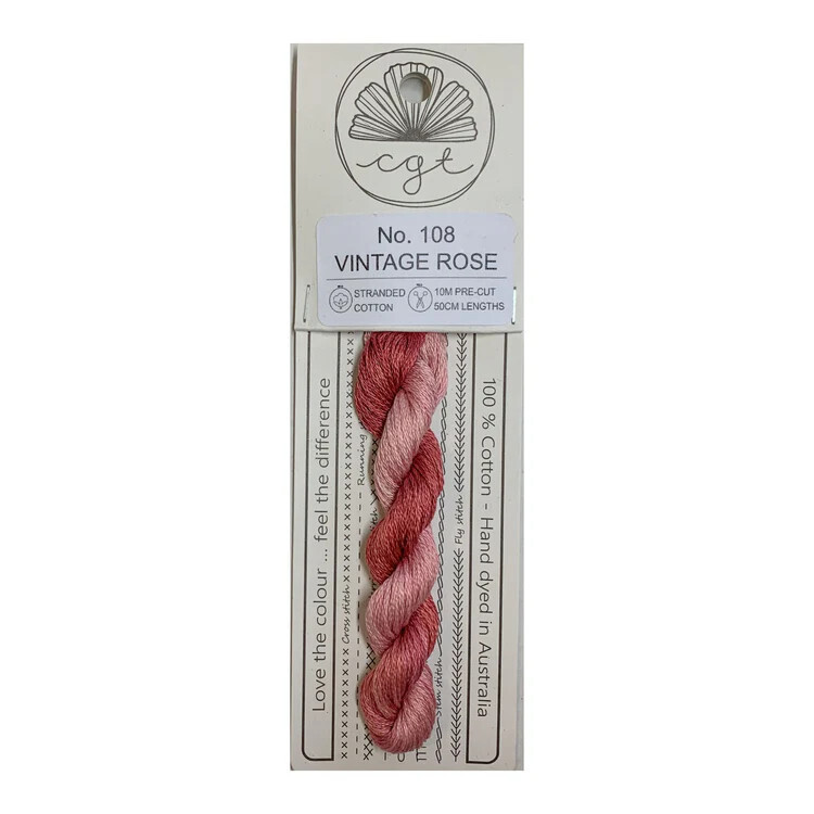 CGT 108: Vintage Rose