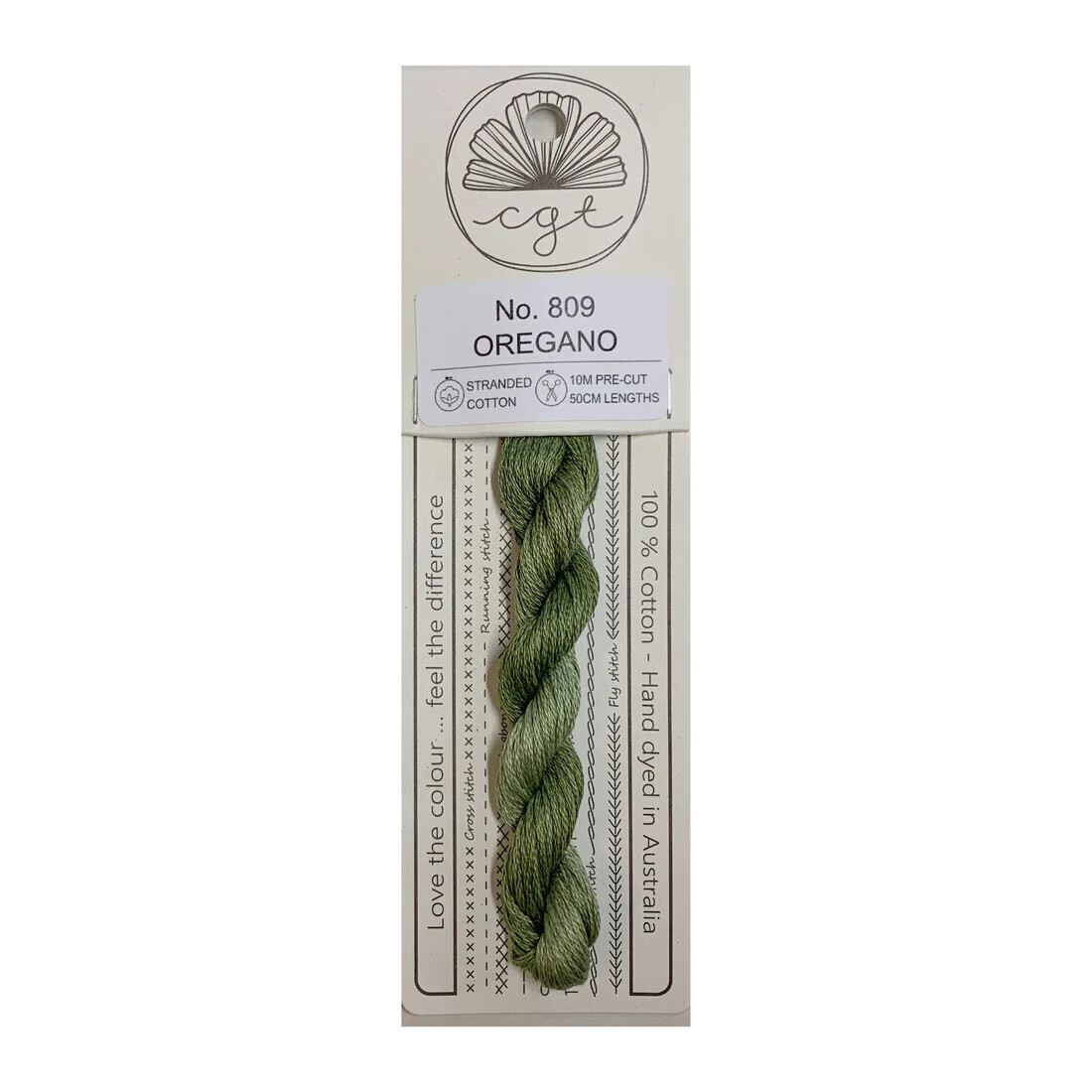 CGT 809: Oregano
