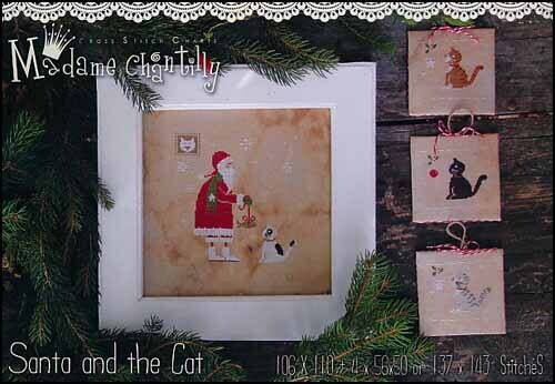 Santa and the Cat