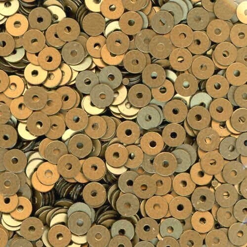 3mm Flat Satin: Gold