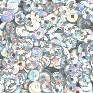 3mm Flat Hologram: Silver