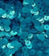 3mm Flat Satin: Turquoise