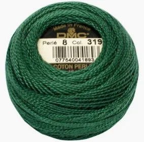 DMC8 319: Very Dark Pistachio Green