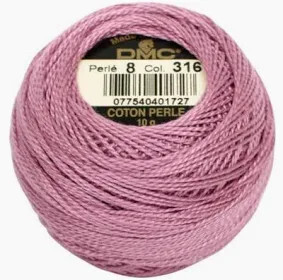 DMC8 316: Medium Antique Mauve