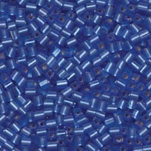 3mm Cube Bead-19F - Matte S/L Sapphire