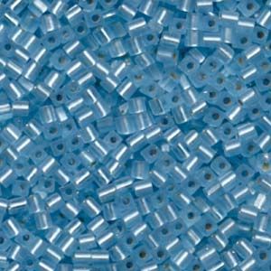 3mm Cube Bead-18F - Matte S/L Aqua