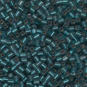 3mm Cube Bead-2425F - Matte S/L Teal