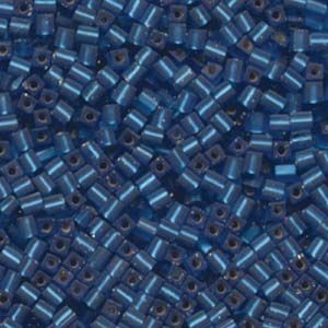 3mm Cube Bead-25F - Matte S/L Capri Blue