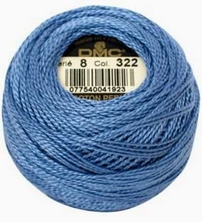 DMC8 322: Dark Baby Blue