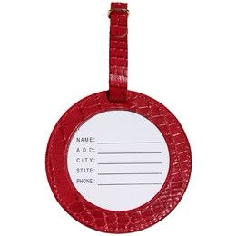 Lee Luggage Tag: Alligator Red