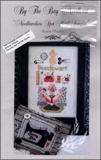 Needleworkers Spot Motif Sampler w/charm
