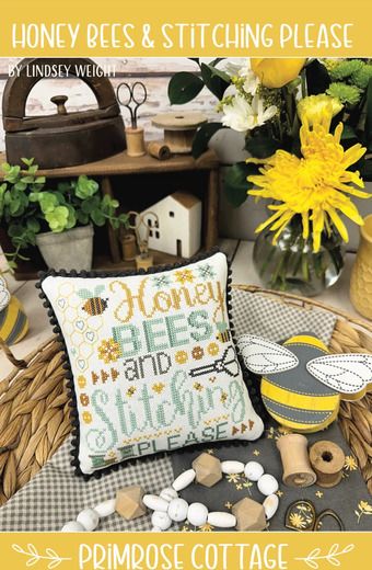 Honey Bees &amp; Stitching Please