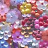 5mm Satin Flowers: Mixed Colors