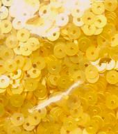 3mm Flat Satin: Lemon Yellow