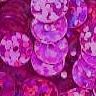 6mm Flat Halogram: Dark Pink
