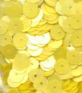 6mm Flat Satin: Lemon Yellow