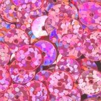 6mm Flat Halogram: Pink