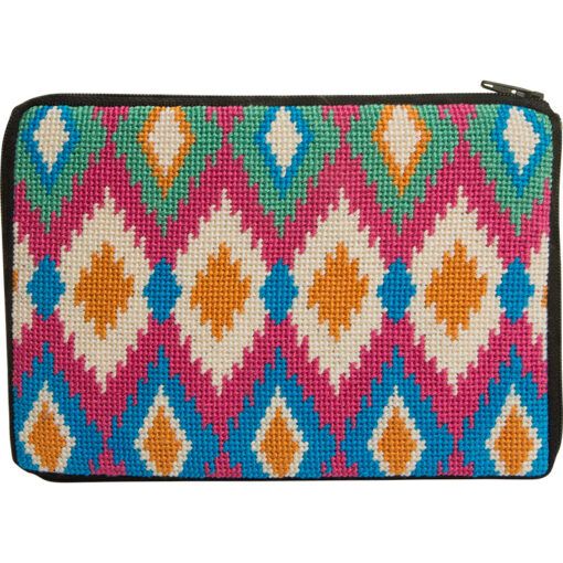 SZ610: Ikat Cosmetic Case