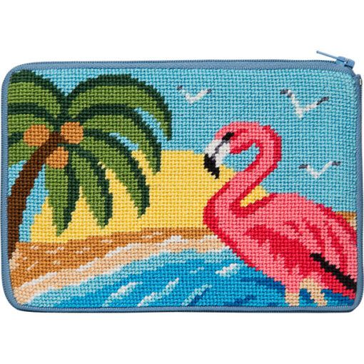 SZ607: Flamingo Cosmetic Case