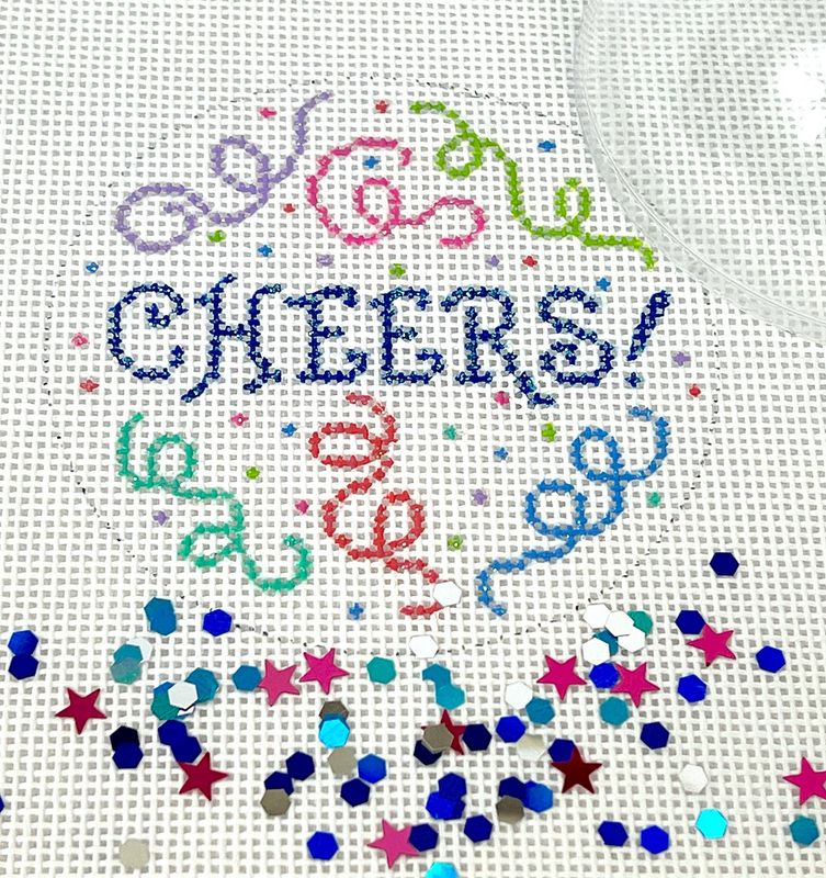 OMD-51: Cheers Domed Ornament