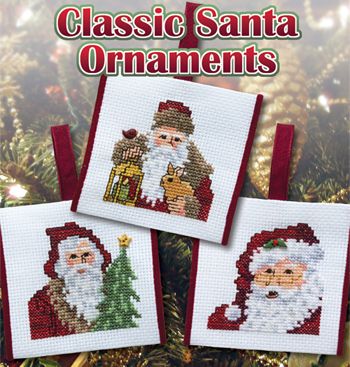 Classic Santa Ornament