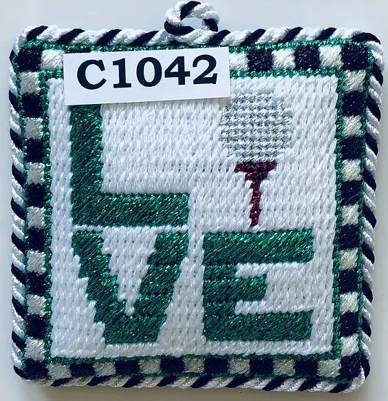 C1042 I Heart Golf